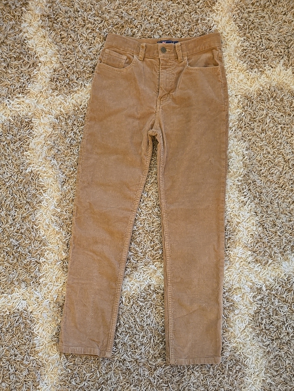 Vineyard Vines Kids Corduroy Jeans in Tan